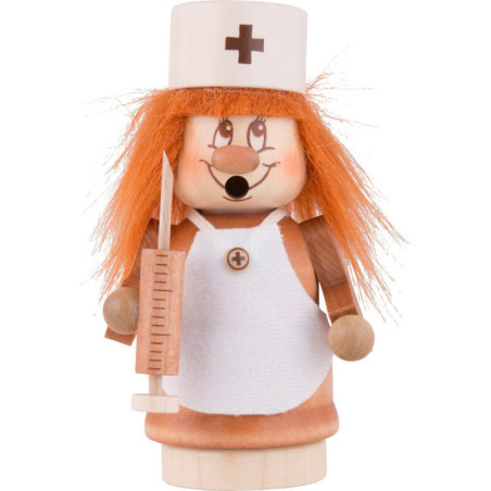 Smoker - Mini Gnome Nurse - 13,5 cm / 5.3 inch
