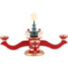 Adventsleuchter rot - 20,0 cm
