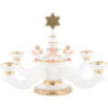 Candle Holder - Advent White - 20,0 cm / 8 inch