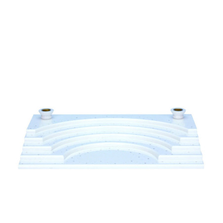 Wolke weiß - B 44,0 cm