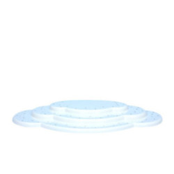 Angel Cloud White 3 pcs - B 36,5 cm / 14 inch