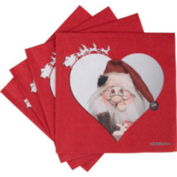Napkins Gnome Santa - 20 pcs.