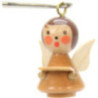 Tree Ornament - Mini-Angel Natural Colors - 1,7x2,5 cm / 1x1 inch