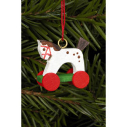 Tree Ornament - Horse Mini - 2,5 / 2,2 cm - 1x1 inch