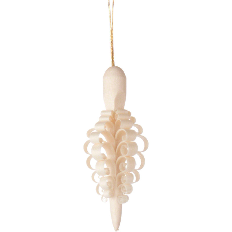 Christbaumschmuck Spanzapfen - 6er Set  - 6 cm
