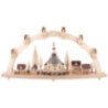 Candle Arch - Seiffen Church with Village - 31x16 inch - 80x41 cm / 16.1 inch