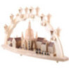 Candle Arch - Church of Our Lady with Christmas Fair - 41x17 inch - 80x43 cm / 16.9 inch