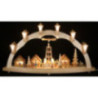Candle Arch - Christmas Fair - 31x17 inch - 80x43 cm / 16.9 inch