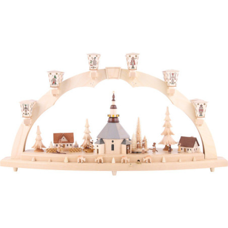 Candle Arch - Seiffen Church - 80 cm / 31 inch
