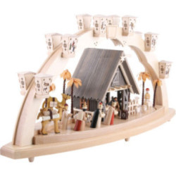Candle Arch - Nativity - 80x41 cm / 31.5x16 inch