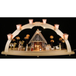 Schwibbogen Christi Geburt - 80x41 cm