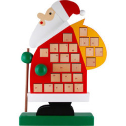 Adventskalender Santa  - 98 cm