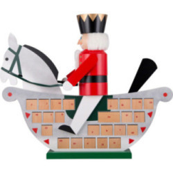 Advent's Calendar Rocking Horse - 106x89 cm / 42x35 inch