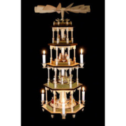 5-Tier Pyramid - Nativity Scene - 70 cm / 27.5 inch