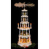 5-Tier Pyramid - Nativity with Musical Mechanism - 123 cm / 48.8 inch