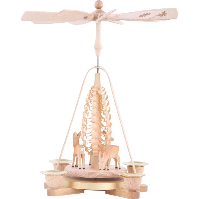1-Tier Pyramid - Deer - 25 cm / 9.8 inch