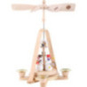 1-Tier Pyramid - Snowman Musicians - 25 cm / 9.8 inch