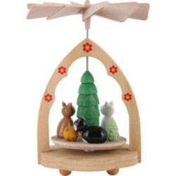 1-Tier Thermic Pyramid Cats - 10 cm / 4 inch