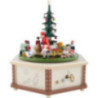 Spieldose Weihnachtsbescherung - 24 cm