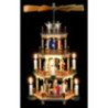 4-Tier Pyramid - Nativity Scene - 45 cm / 18 inch