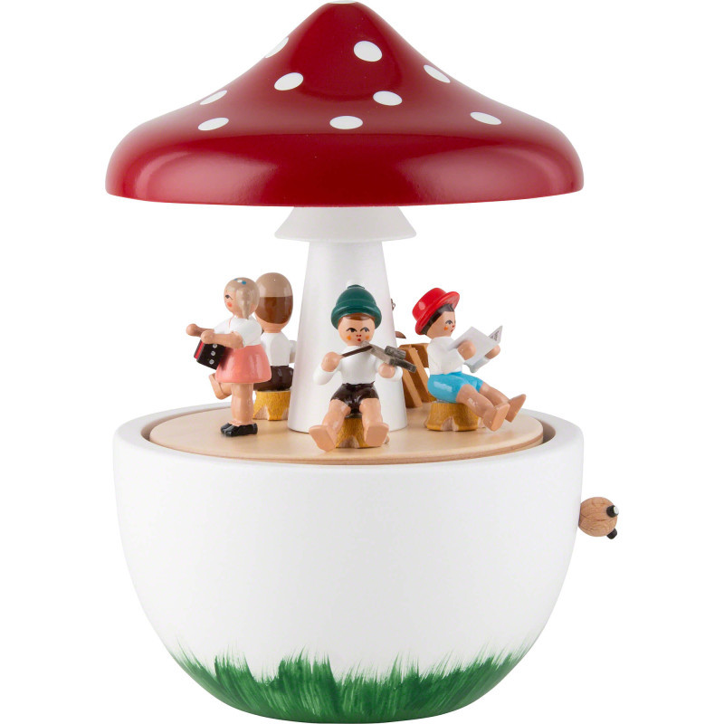 Spieldose Pilz - 17 cm