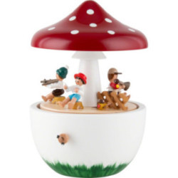Spieldose Pilz - 17 cm