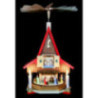 2-Tier Adventhouse - Nativity Scene - 53 cm / 21 inch