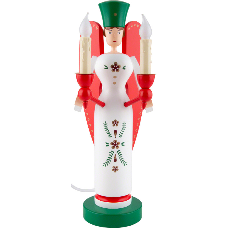 Engel - elektrisch beleuchtet - 32 cm