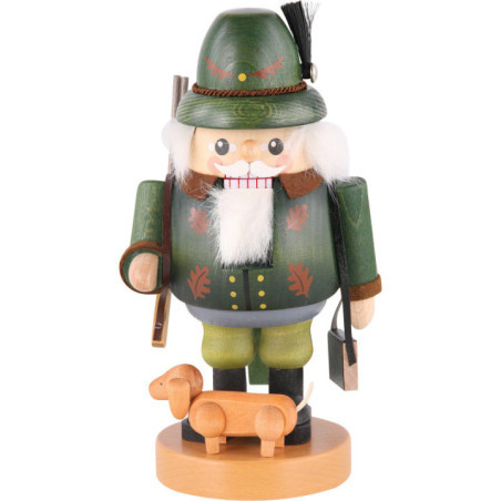 Nutcracker - Forest Ranger with Dachsdog - 21 cm / 8 inch