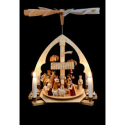 1-stöckige Pyramide Christi Geburt - 40 cm