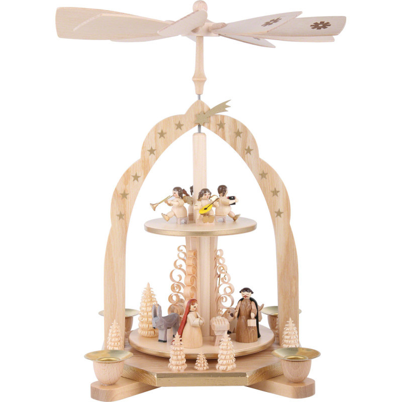2-Tier Pyramid - Angel - 31 cm / 12 inch