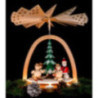 1-Tier Pyramid - Snowmen - 40 cm / 15.7 inch