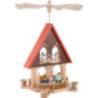 2-stöckige Pyramide Pyramidenhaus Bescherung - 36 cm