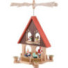2-Tier Pyramid - House Giving Scene - 36 cm / 14.2 inch