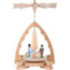 1-Tier Pyramid - Nativity Scene - 19 cm / 7 inch