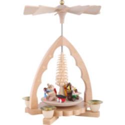1-Tier Pyramid - Bear Children - 19 cm / 7 inch