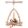 1-Tier Pyramid - Bear Children - 19 cm / 7 inch