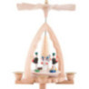 1-stöckige Pyramide Engel und Bergmann - 19 cm