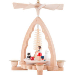 1-Tier Pyramid - Cats - 20 cm / 8 inch
