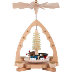 1-Tier Pyramid - Railway - 19 cm / 7.5 inch