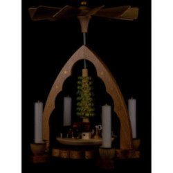 1-stöckige Pyramide Eisenbahn - 19 cm