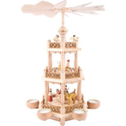 3-stöckige Pyramide Christi Geburt - 46 cm
