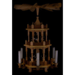 3-stöckige Pyramide Bergmannszug - 43 cm