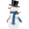Räuchermännchen Schneemann - 26 cm