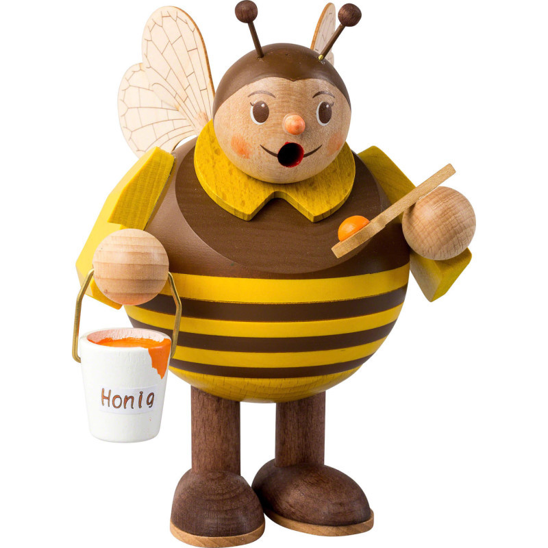 Räuchermännchen Biene - Kugelrauchfigur - 15 cm