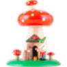 Smoking Hut - Toadstool with Dwarf - 12,5 cm / 4.9 inch
