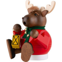 Smoker - Moose - 14 cm / 5.5 inch