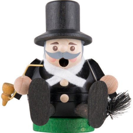 Räuchermännchen mini sitzend - Essenkehrer - 8 cm