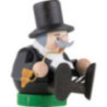 Räuchermännchen mini sitzend - Essenkehrer - 8 cm