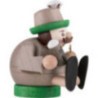 Räuchermännchen mini sitzend - Bayer - 8 cm